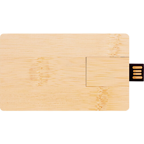 Creditcard Plus , holz, Bambus, 9,00cm x 0,50cm x 5,50cm (Länge x Höhe x Breite), Bild 3