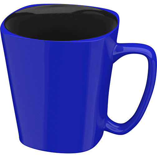 Rob Aussen Farbig Innen Schwarz 380ml , blau / schwarz, New Bone China Porzellan, 10,00cm x 12,00cm (Höhe x Breite), Bild 1