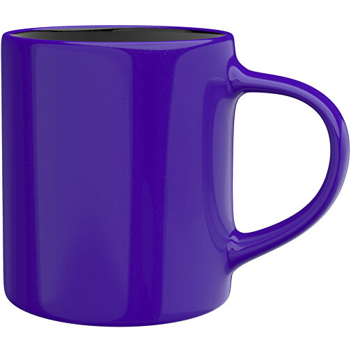 Master Aussen Farbig Innen Schwarz 320ml , violet / schwarz, New Bone China Porzellan, 9,00cm x 12,00cm (Höhe x Breite), Bild 1