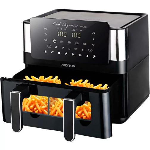 Prixton Cook Organics dubbel airfryer på 8 liter, Bild 2