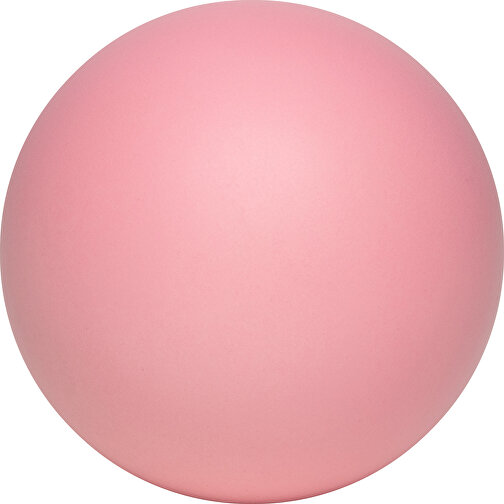 Ball , pastellrosa, Polyurethanschaum, 7,00cm x 7,00cm x 7,00cm (Länge x Höhe x Breite), Bild 1