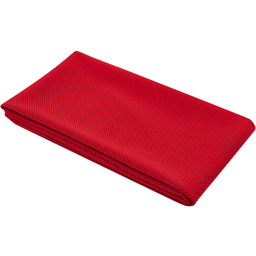 Althea Sporthandtuch 50 × 100 Cm , rot, Strick Polyester, 140 g/m2, 100,00cm x 50,00cm (Länge x Breite), Bild 1