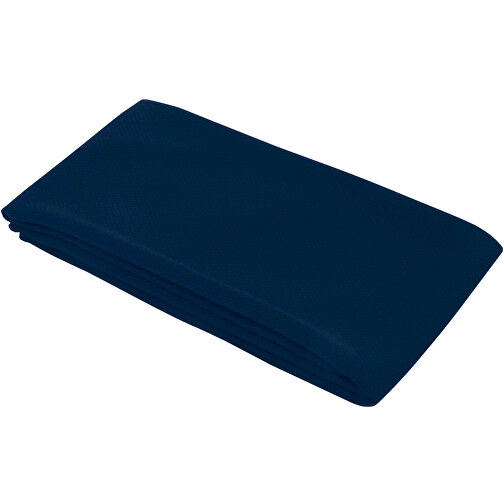 Lucas RPET Sporthandtuch 30 × 80 Cm , navy, Strick Recyceltes Polyester, 140 g/m2, 80,00cm x 30,00cm (Länge x Breite), Bild 6