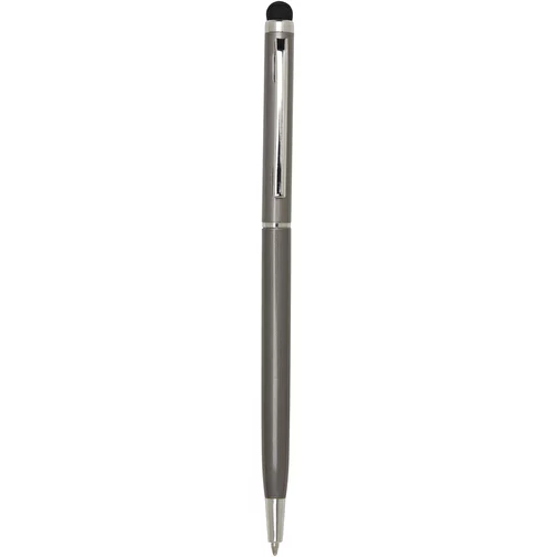 Ore aluminium ballpoint pen with stylus (blue ink), Obraz 2