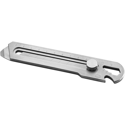 Linear Cuttermesser , silber, Edelstahl, Carbon, 15,40cm x 2,80cm x 0,40cm (Länge x Höhe x Breite), Bild 1