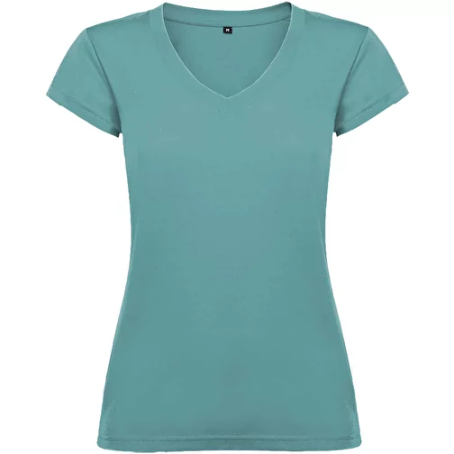 T-shirt Victoria à col en V et manches courtes pour femme, Image 1