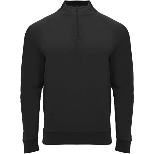 Epiro Half-Zip Sweatshirt Unisex , schwarz, Mesh mit Cool Fit Finish 100% Polyester, 200 g/m2, 2XL, , Bild 1