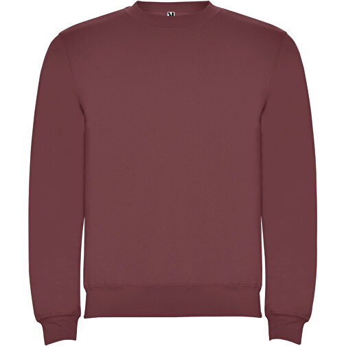 Clasica Sweatshirt Mit Rundhalsausschnitt Unisex , Berry Red, Strick 50% Baumwolle, 50% Polyester, 280 g/m2, 3XL, , Bild 1