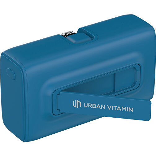 Urban Vitamin Los Angeles 20W powerbank lavet af RCS rec. plast, blå, Billede 8