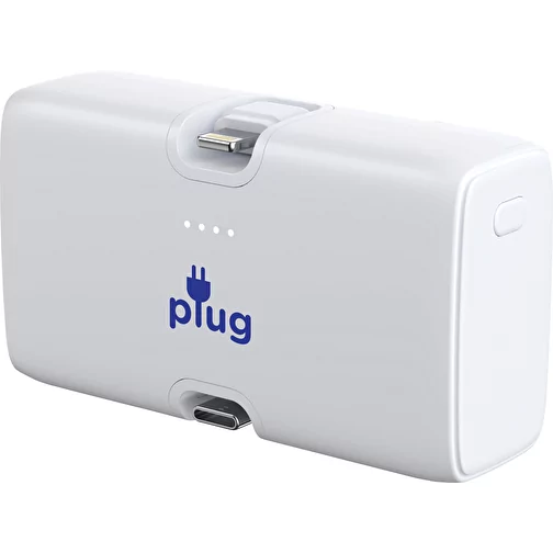 Urban Vitamin Los Angeles 20W Powerbank en plastique RCS rec., blanc, Image 11