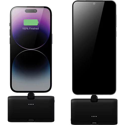 Urban Vitamin Los Angeles 20W Powerbank en plastique RCS rec., noir, Image 6