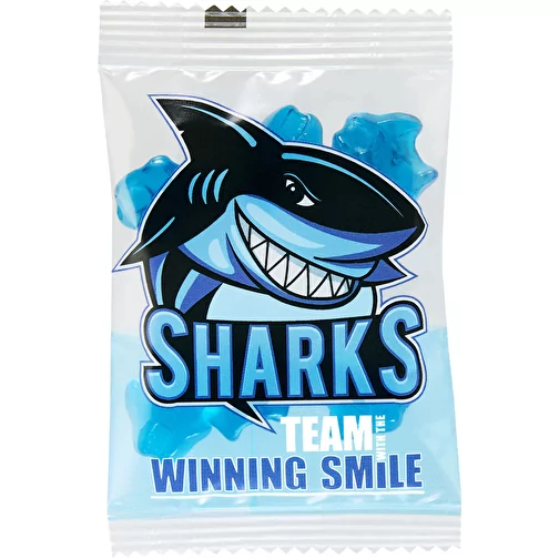 Gomme fruitée INDIVIDUELLE 15 g, VEGAN en sachet conventionnel, Image 1