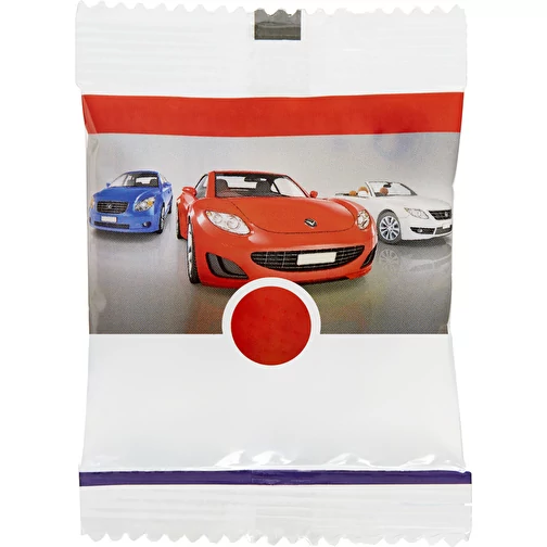 Gomme fruitée INDIVIDUELLE 10 g dans un sachet compostable, Image 2