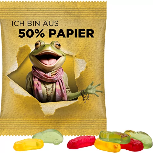 Mini-sachet 10 g, gomme aux fruits formes standard, Image 1