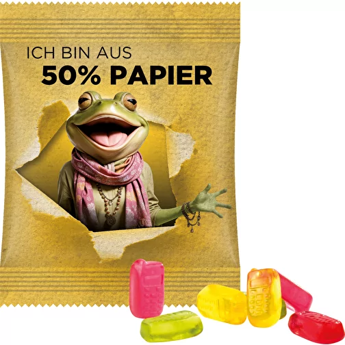 Mini-sachet 10 g, gomme aux fruits formes standard, Image 1
