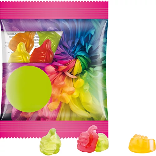 Mini-sachet, gomme aux fruits Trolli, 15 g, Image 2