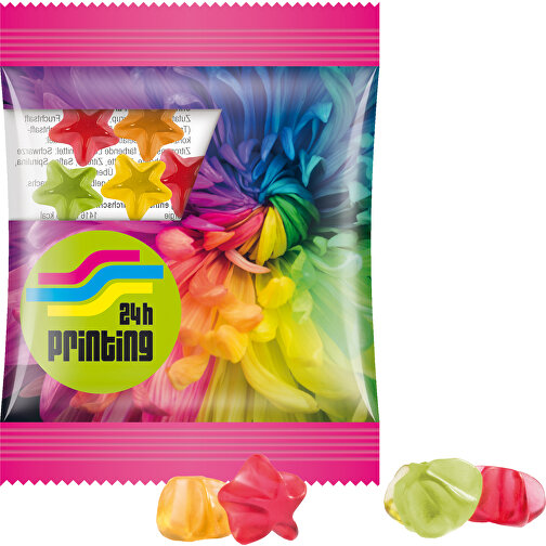 Minitüte, Trolli Fruchtgummi, 10 G , Trolli, Folie, 8,40cm x 7,00cm (Höhe x Breite), Bild 1