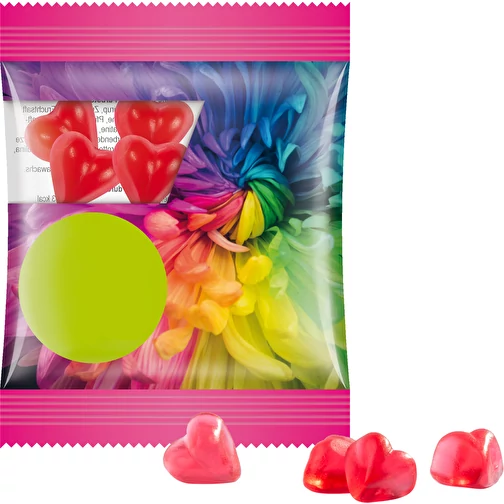 Mini-sachet, gomme aux fruits Trolli, 15 g, Image 2