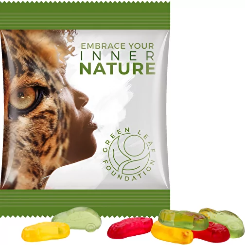 Mini-sachet, gomme aux fruits Trolli, 15 g, Image 1