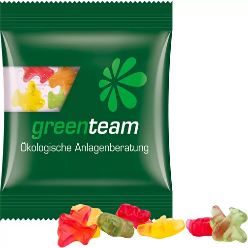 Mini-sachet, gomme aux fruits Trolli, 10 g, Image 1