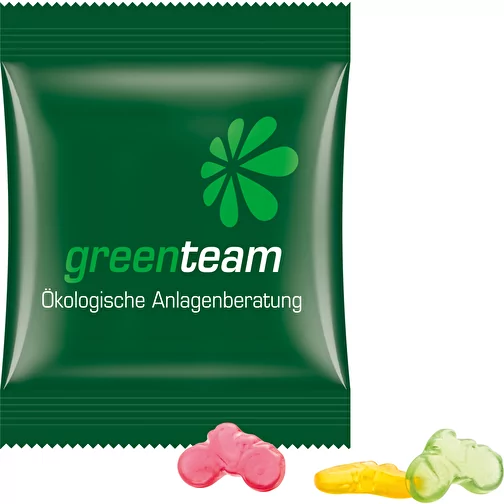Mini-sachet, gomme aux fruits Trolli, 15 g, Image 1