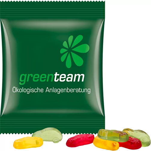 Mini-sachet, gomme aux fruits Trolli, 15 g, Image 1