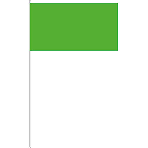 Dekofahne Grün , Offsetpapier 80g/qm, 12,00cm x 40,00cm x 24,00cm (Länge x Höhe x Breite), Bild 1