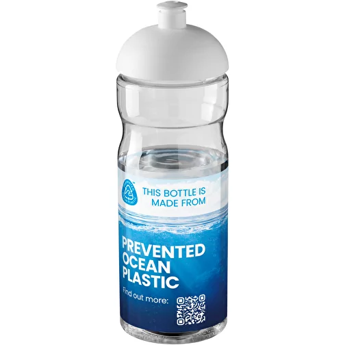 Bouteille de sport H2O Active® Eco Base 650ml avec couvercle dôme, Image 2