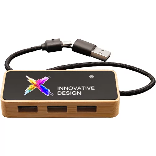 SCX.design H21 Hub USB 8 en 1 à double entrée et 6 ports, Image 4