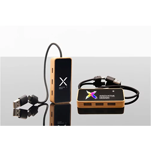 SCX.design H21 Hub USB 8 en 1 à double entrée et 6 ports, Image 6