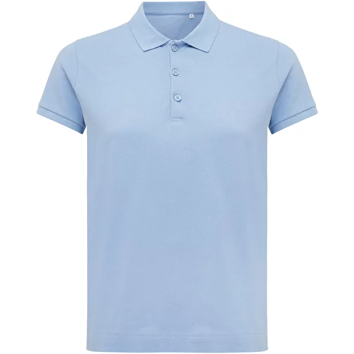 Iqoniq Yosemite Polo piqué pour femme en coton rec. bleu ciel, Image 1