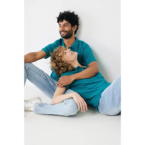 Iqoniq Yosemite Polo piqué pour femme en coton rec., verdigris, Image 8