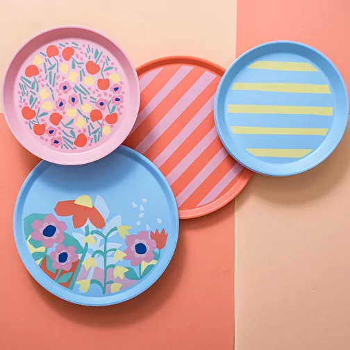 NORA PLATE 255 mm BLOOMS Grande assiette 255 mm, Image 2