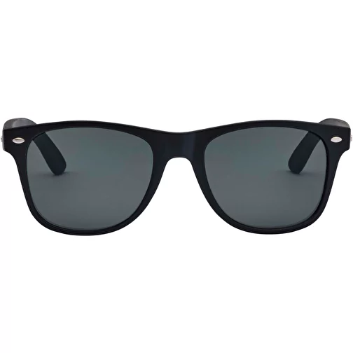 Lunettes de soleil Arlo en bambou avec revêtement noir, Image 3
