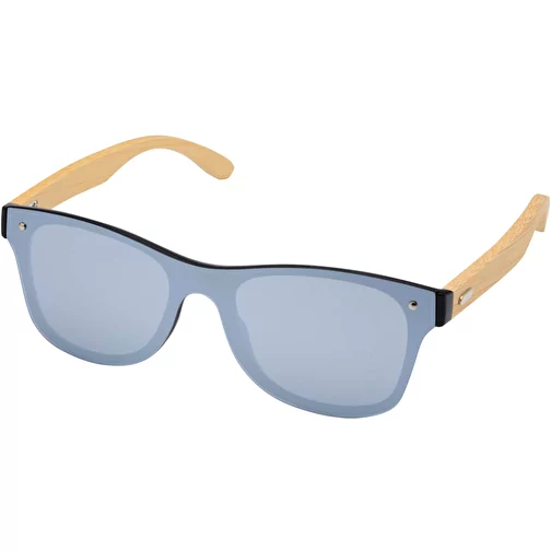 Tan Lunettes de soleil avec branches en bambou, Image 1