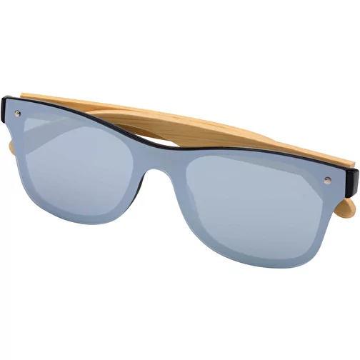 Tan Lunettes de soleil avec branches en bambou, Image 4