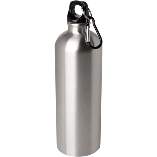 Gourde en acier inoxydable à simple paroi Oregon 750 ml, certifiée RCS, avec mousqueton, Image 1