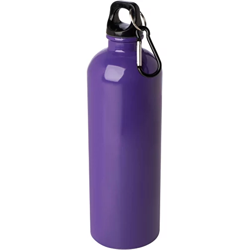 Gourde en acier inoxydable à simple paroi Oregon 750 ml, certifiée RCS, avec mousqueton, Image 1