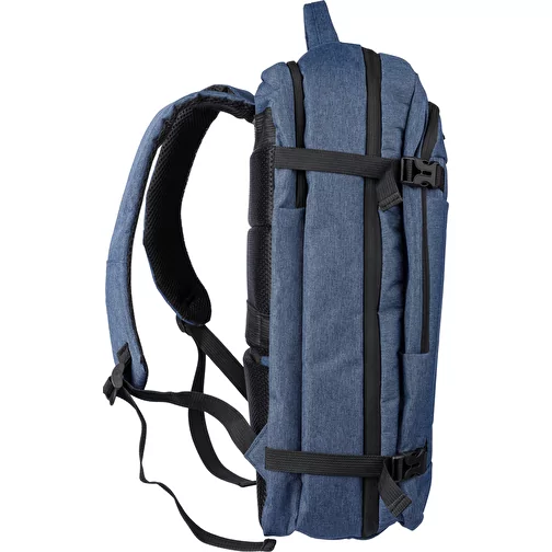 Sac à dos porte-ordinateur de 17 en polyester rPET 300D Malcolm, Image 6