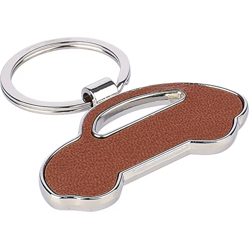 Porte-clé en cuir recyclé Joan, Image 3