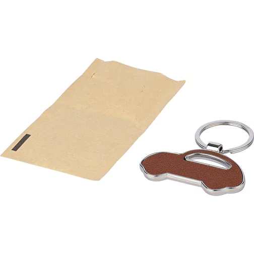 Porte-clé en cuir recyclé Joan, Image 6