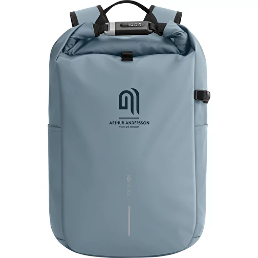 Urban sac à dos antivol hydrofuge, bleu, Image 2