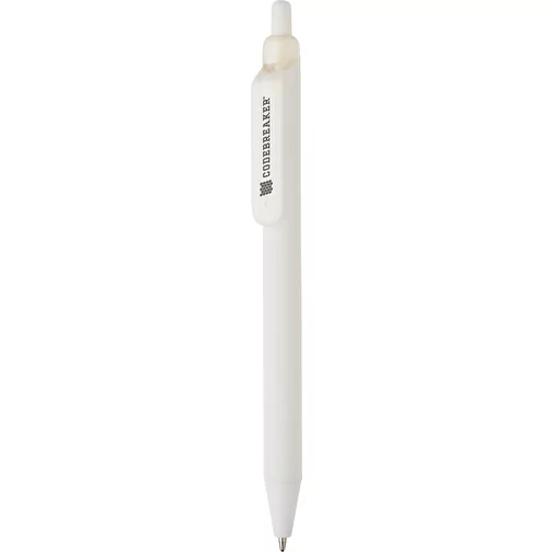 Stylet Tide Smooth Touch en ABS recyclé certifié GRS, blanc, Image 5