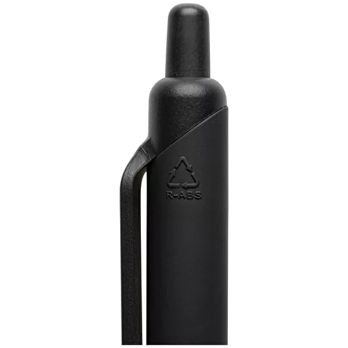 Stylet Tide Smooth Touch en ABS recyclé certifié GRS, noir, Image 4