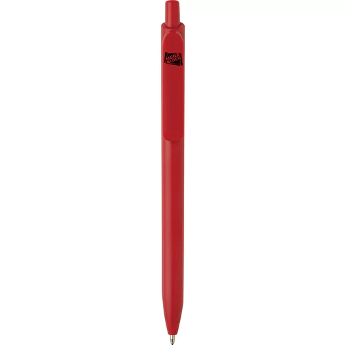 Stylo bille Botl en ABS recyclé certifié GRS, rouge, Image 4