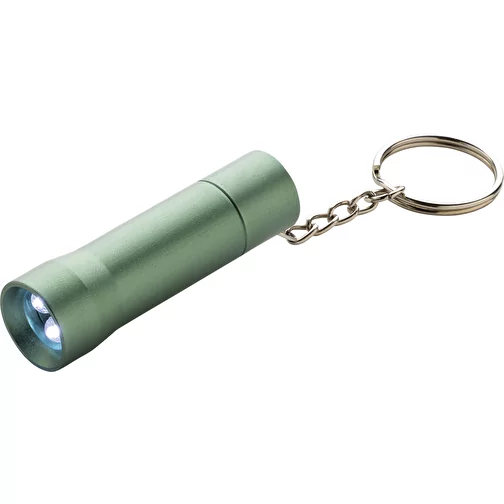 Flash lampe de poche porte-clés en aluminium RCS rec., vert, Image 1