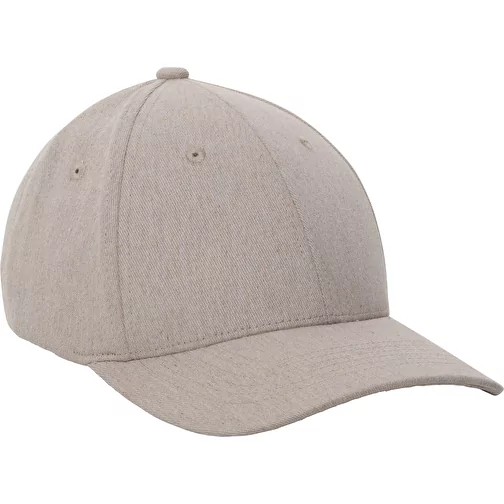 Casquette Milo AWARET 6-Panel Heather, blanc cassé, Image 1