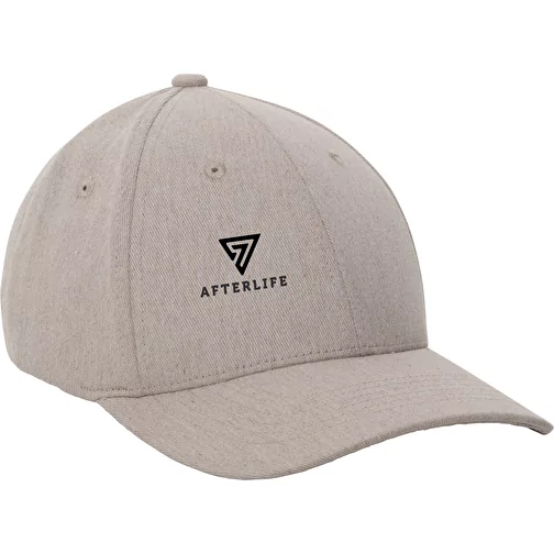Casquette Milo AWARET 6-Panel Heather, blanc cassé, Image 6