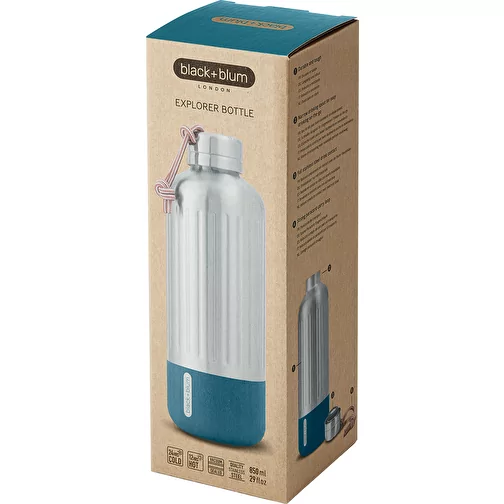 Black+Blum Explorer bouteille d\'eau isolée grande, 850ml, turquoise, Image 13