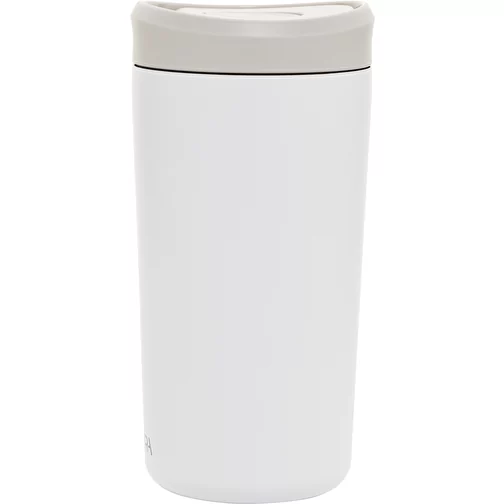 Avira Alix gobelet cliquable en acier RCS rec. 400ml, blanc, Image 3